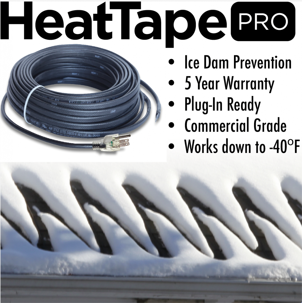 Heat Tape Pro SelfRegulating Heat Cable