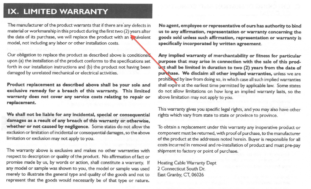 Easy Heat , Frost King, Wrap On Ice Dam Heat Cable Scam