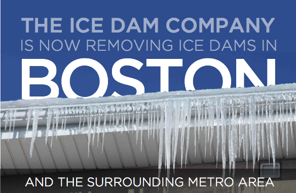 Removing Ice Dams in Boston